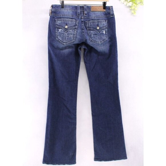 Rock Revival Women's Julee Boot Cut Denim Blue Jeans Sz 32x32 NEW - Picture 2 of 15